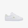 Lacoste Women's Powercourt 2.0 Sneakers White & Gold