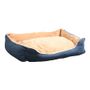 NNEIDS Pet Bed Mattress Dog Cat Pad Mat Puppy Cushion Soft Warm Washable 2XL Blue