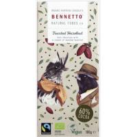 Bennetto Chocolate Bar 100g - Toasted Hazelnut