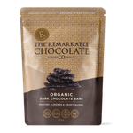 The Remarkable Chocolate Co Bark 135g - Dark Chocolate, Almond & Crispy Quinoa