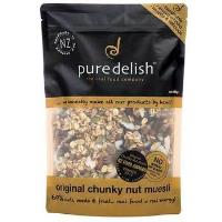 Pure Delish Muesli 500g - Original Chunky Nut