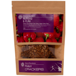 Natural Abundance Raw Crackers 100g - Almond And Flax