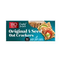 180 Degrees 4 Seed Oat Crackers 135g - 4 Seed