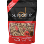 Pure Delish Breakfast Mix 400g - Strawberry And Pistachio