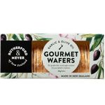 Rutherford & Meyer Gourmet Wafers 60g - Garlic & Olive Oil