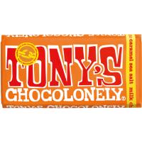 Tony's Chocolonely Blocks 180g - Milk Chocolate Caramel Sea Salt