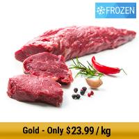 NZ Grass-Fed Eye Fillet Whole Piece - Frozen 3.2kg min Prices - FoodMe