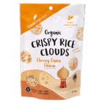 Ceres Organics Crispy Rice Clouds 50g - Cheezy Onion Charm