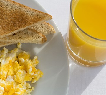 Perfect Microwave Scrambled Eggs