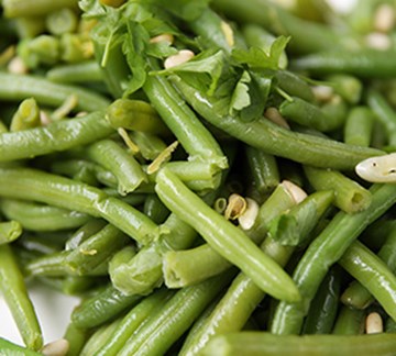 Green Beans with Butter, Lemon and Garlic