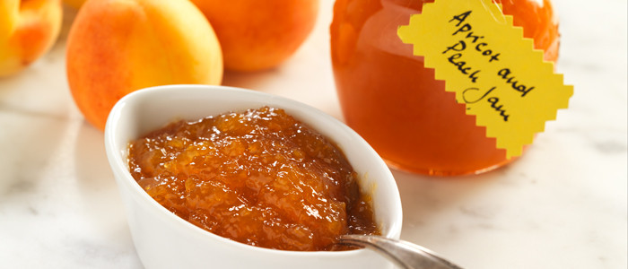 Apricot and Peach Jam