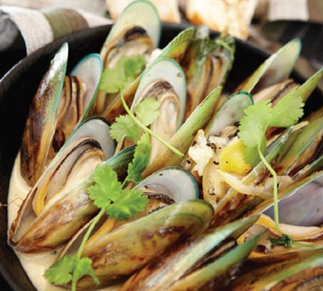 Marlborough Steamed Mussels