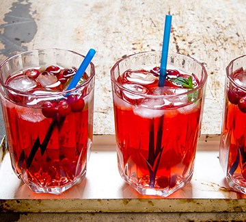 Cranberry Mocktails