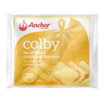 Anchor Cheese Slices Processed Colby 250g