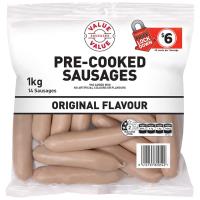 Countdown Sausages Precooked prepacked 1kg