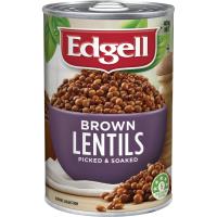 Edgell Lentils Brown 400g