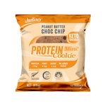 Justine's Box Of 10 X 25g Peanut Butter Choc Chip Keto Friendly Protein Cookies