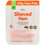 Woolworths Shaved Ham 200g