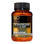 Go Healthy Go Magnesium 1-A-Day 500mg 60 capsules