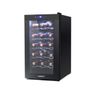 Devanti 18 Bottles Glass Door Beverage Cooler Thermoelectric