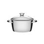 Tramontina Stainless Steel 20cm Deep Casserole with Triple-ply Bottom Allegra