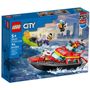 LEGO City Fire Rescue Boat 60373