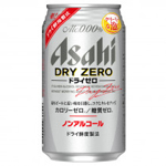 Asahi Dry Zero Non-alcoholic Beer 350ml can