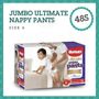 Huggies Ultimate Nappy Pants – Size 6 (Junior 16+kg) – Unisex – Jumbo Box – 48s