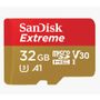 SanDisk Extreme UHS-I U3 V30 A1 MicroSDHC Class 10 32GB