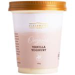 Clearwater Farm Organic Vanilla Yoghurt 450g