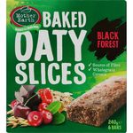 Mother Earth Oaty Slices Muesli Slice Black Forest 240g (40g x 6pk)