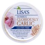 Lisas Lisa's Hummus Gloriously Garlic 380g