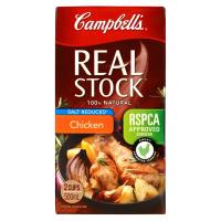 Campbells Real Stock Stock Chicken  Reduced Salt 500ml