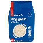 Essentials Long Grain Rice 1kg