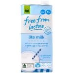 Free From Lactose Uht Milk Lite 1l