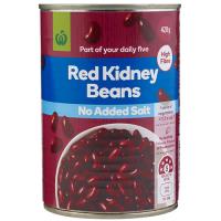 Countdown Beans Red Kidney No Added Salt can 420g