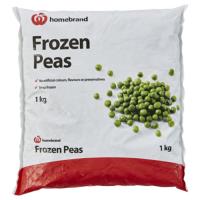 Homebrand Frozen Peas 1kg