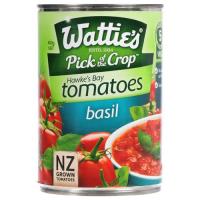 Wattie's Tomatoes Chopped With Basil 400g