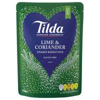 Tilda Basmati Rice Lime & Coriander 250g