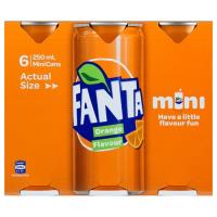 Fanta Soft Drink 1500ml (250ml x 6pk)