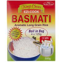 Kings Choice Basmati Rice Boil In Bag 4X125g 500g