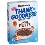 Hubbards Thank Goodness Cereal Cocoa Puffs Gluten Free 400g
