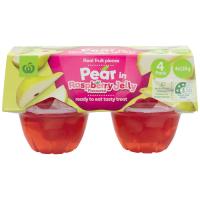 Countdown Fruit Snack Pears In Raspberry Jelly 480g (120g x 4pk)