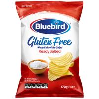 Bluebird Gluten Free Potato Chips Ready Salted 170g