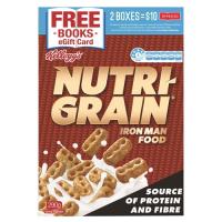 Kelloggs Nutrigrain Cereal 290g