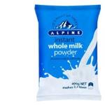 Alpine Milk Powder Whole 400g