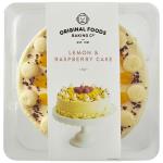 Original Foods Cake Lemon & Raspberry 8 inch