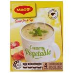 Maggi Soup For A Cup Instant Soup Creamy Vegetable 70g 4 serve