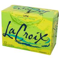 LA CROIX Sparkling Water Lime 4260ml (355ml x 12pk)
