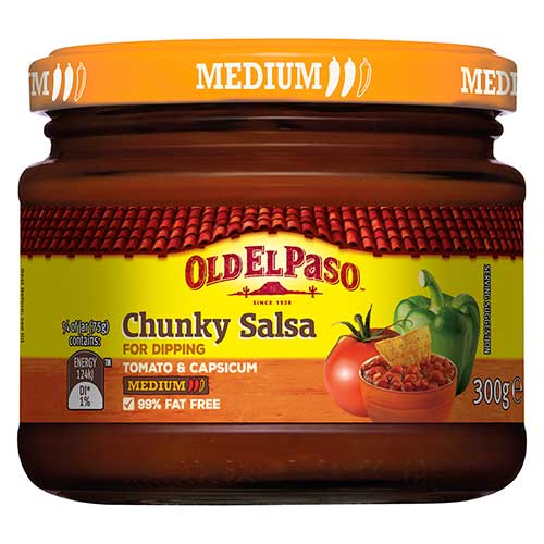 Old El Paso Dip Medium Chunky 300g Prices Foodme